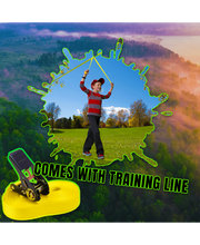 Load image into Gallery viewer, Orangutan Slackline 15m with tree protector and training line