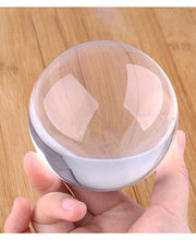 Load image into Gallery viewer, 100mm Juggle Dream Clear Acrylic Contact Juggling Ball with Contact Ball Pouch
