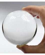Load image into Gallery viewer, 70mm Juggle Dream Clear Acrylic Contact Juggling Ball with Contact Ball Pouch