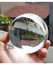 Load image into Gallery viewer, 80mm Juggle Dream Clear Acrylic Contact Juggling Ball with Contact Ball Pouch