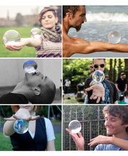 Load image into Gallery viewer, 75mm Juggle Dream Clear Acrylic Contact Juggling Ball with Contact Ball Pouch