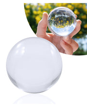 Load image into Gallery viewer, 70mm Juggle Dream Clear Acrylic Contact Juggling Ball with Contact Ball Pouch