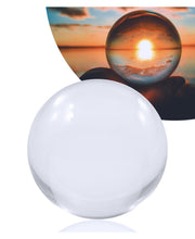 Load image into Gallery viewer, 85mm Juggle Dream Clear Acrylic Contact Juggling Ball with Contact Ball Pouch