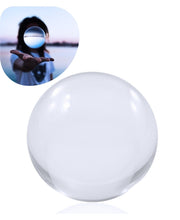 Load image into Gallery viewer, 90mm Juggle Dream Clear Acrylic Contact Juggling Ball with Contact Ball Pouch
