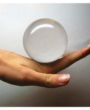 Load image into Gallery viewer, 65mm Juggle Dream Clear Acrylic Contact Juggling Ball with Contact Ball Pouch
