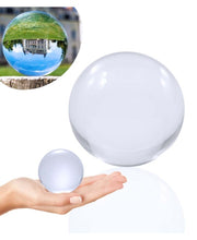 Load image into Gallery viewer, 60mm Juggle Dream Clear Acrylic Contact Juggling Ball with Contact Ball Pouch