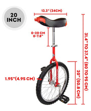 Load image into Gallery viewer, Deluxe Indy Trainer 20" Unicycle