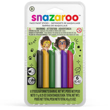 Load image into Gallery viewer, Snazaroo Snaz Face Painting Sticks Sets - Rainbow
