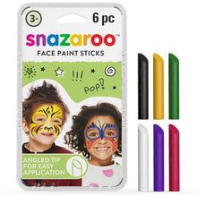 Load image into Gallery viewer, Snazaroo Snaz Face Painting Sticks Sets - Rainbow
