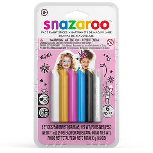 Snazaroo Snaz Face Painting Sticks Set - Fantasy