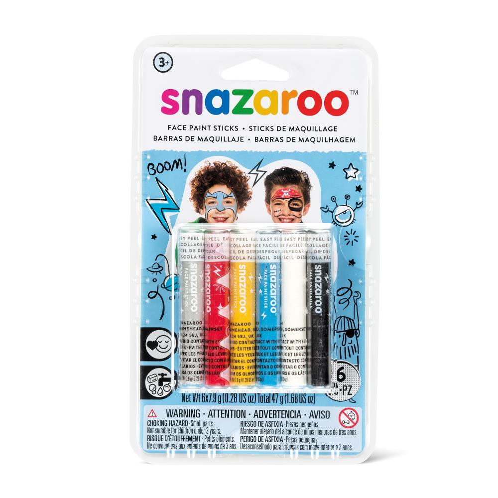 Snazaroo Snaz Face Painting Sticks Set - Adventure