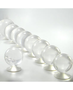 65mm Juggle Dream Clear Acrylic Contact Juggling Ball with Contact Ball Pouch