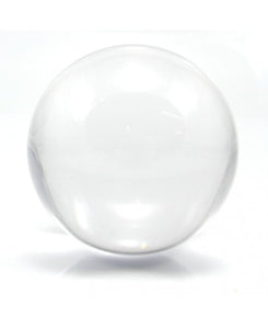 85mm Juggle Dream Clear Acrylic Contact Juggling Ball with Contact Ball Pouch