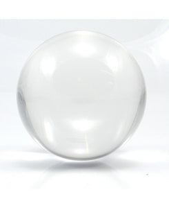 90mm Juggle Dream Clear Acrylic Contact Juggling Ball with Contact Ball Pouch