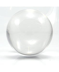 100mm Juggle Dream Clear Acrylic Contact Juggling Ball with Contact Ball Pouch