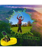 Load image into Gallery viewer, Orangutan Slackline 15m with tree protector and training line
