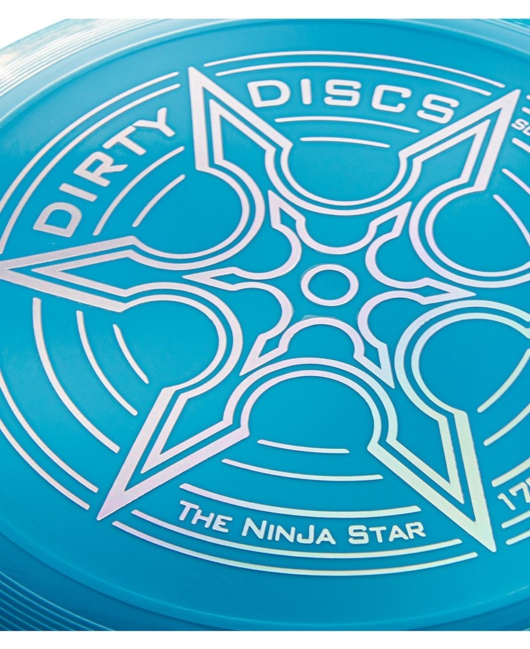 Dirty Disc Ninja Star Flying Sports Disc - 175g – The Flying Seagull Shop