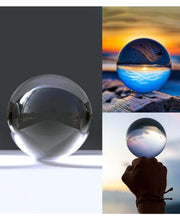 Load image into Gallery viewer, 70mm Juggle Dream Clear Acrylic Contact Juggling Ball with Contact Ball Pouch
