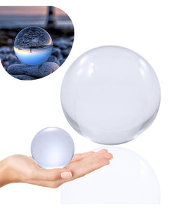 65mm Juggle Dream Clear Acrylic Contact Juggling Ball with Contact Ball Pouch