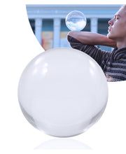 Load image into Gallery viewer, 80mm Juggle Dream Clear Acrylic Contact Juggling Ball with Contact Ball Pouch
