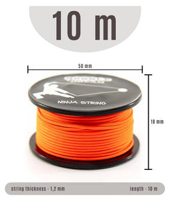 10m Juggle Dream Ninja Diabolo String - Orange