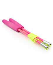 Load image into Gallery viewer, Juggle Dream Superglass Coloured Diabolo Handsticks
