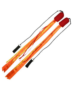 Juggle Dream Ribbon Poi - Various Colours Available